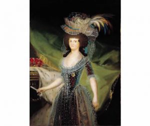Retrato de la Reina María Luisa de Parma