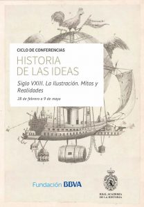 Portada Historia de la Ideas, Siglo XVIII. La Ilustración. Mitos y Realidades