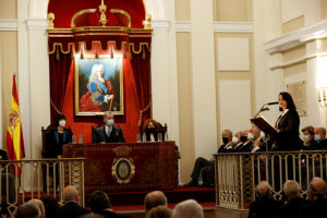 Acto de apertura del curso de las Reales Academias del Instituto de España.