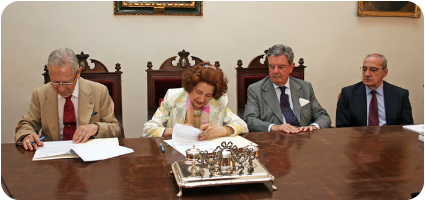 Renovación del convenio de colaboración con la Real Asociación de Hidalgos de España