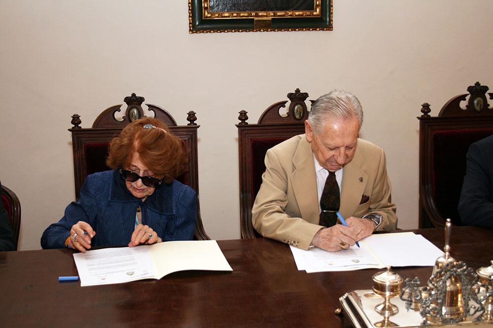 Renovación del convenio de colaboración con la Real Asociación de Hidalgos de España